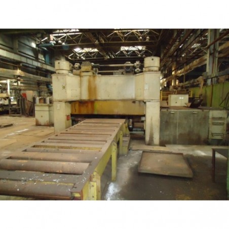 Metal sheet leveling machine UBR 16*2500
